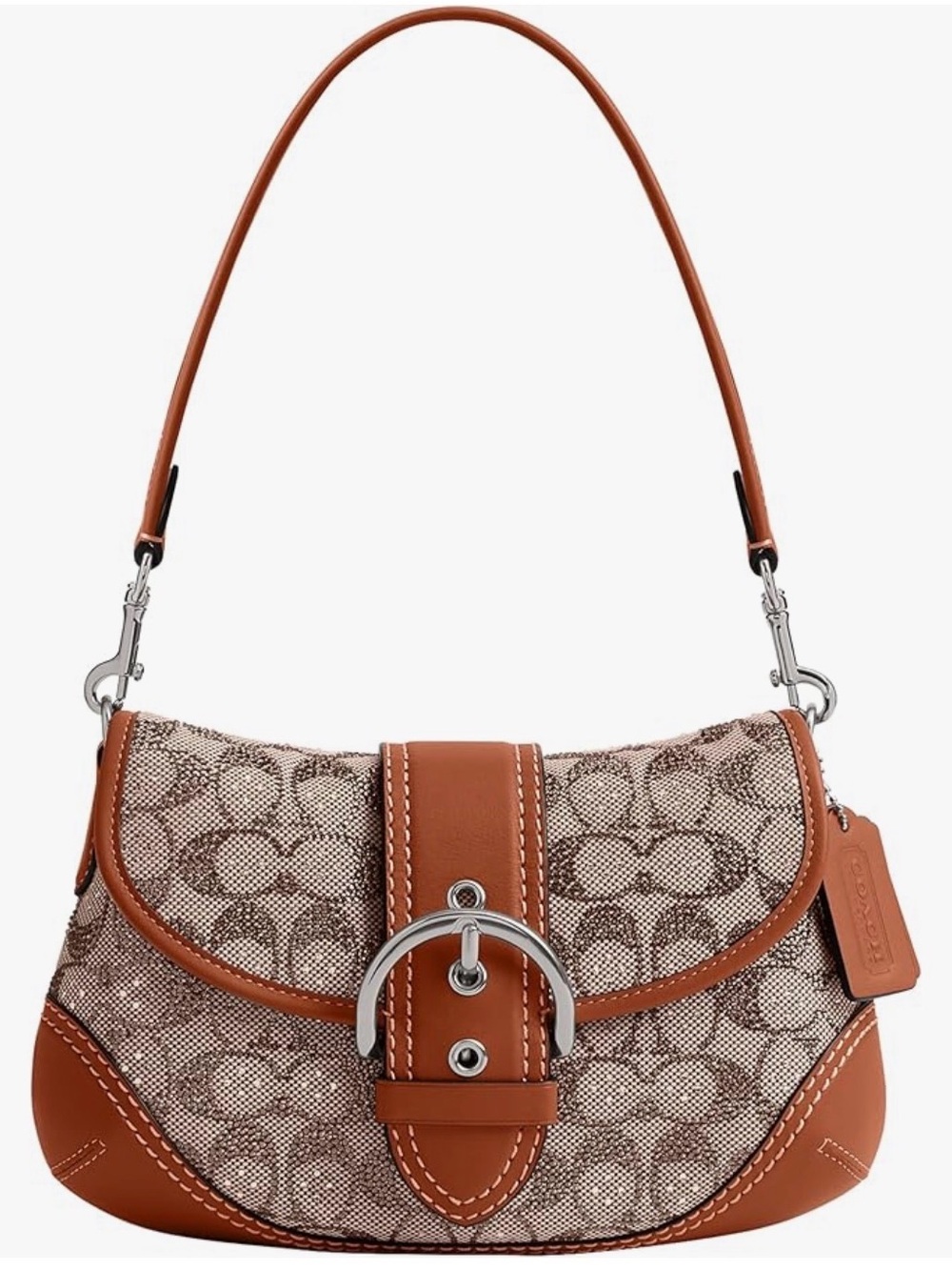 Coach Crystal Soho Flap Bag 26